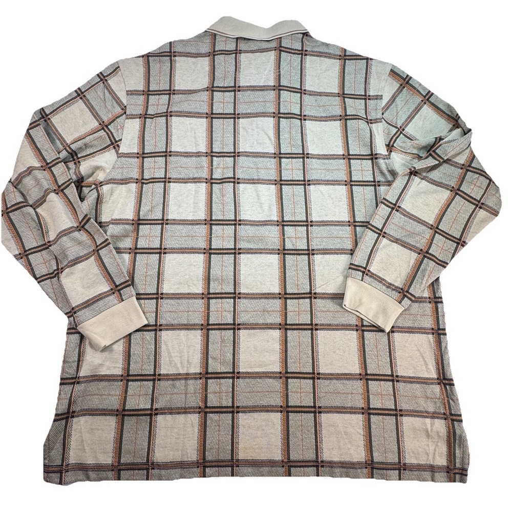 Vintage Daniel Cremieux Collection Long Sleeve Polo Shirt – NWT – XL/TG Tan - Picture 6 of 6